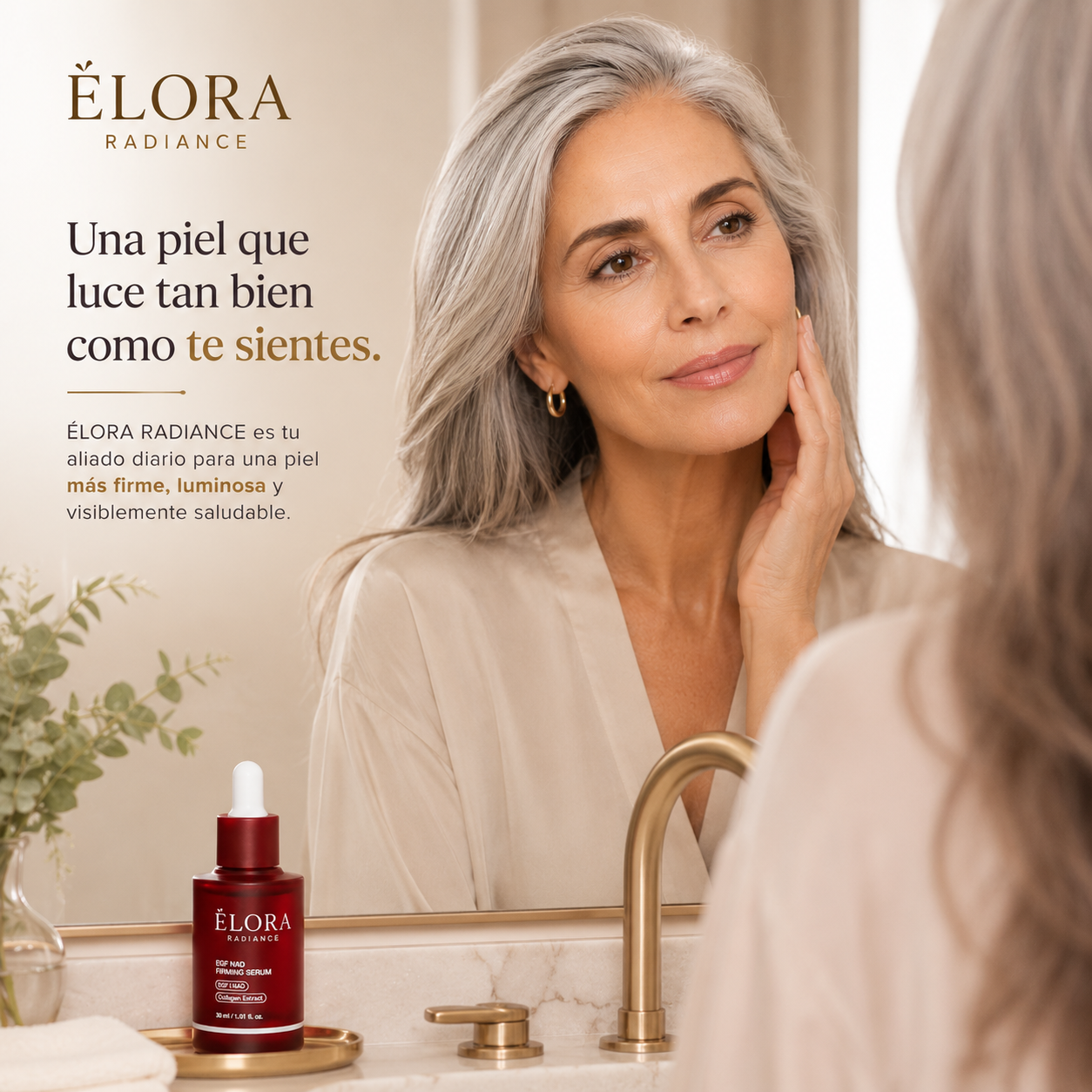 ÉLORA Radiance - Sérum Reafirmante Avanzado